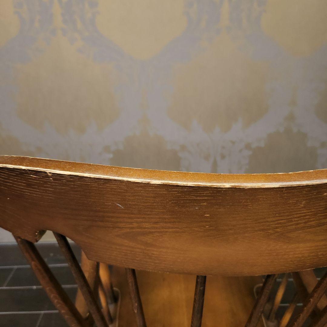 飛騨産業　キツツキ　ブラウン 木製　ロッキングチェア　ヴィンテージ