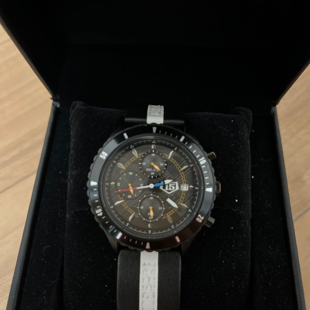 BLEACHコラボ ブラックラバーベルト時計