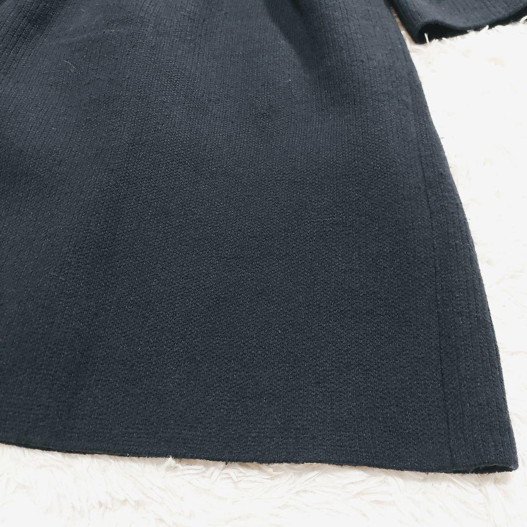 iCB ウール ニット カーディガン ガウンコート ベルト