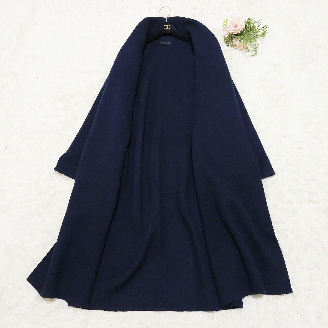 iCB ウール ニット カーディガン ガウンコート ベルト