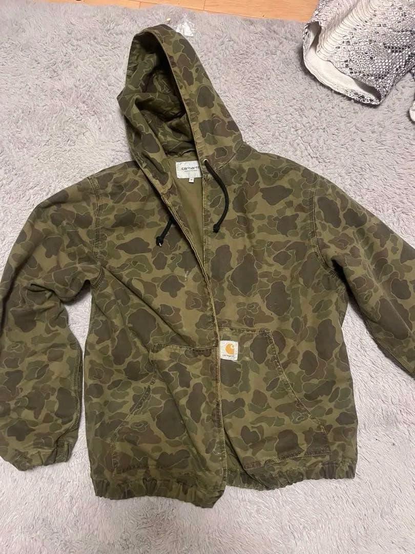 CARHARTT DUCK ACTIVE JACKET カモ柄 24fw