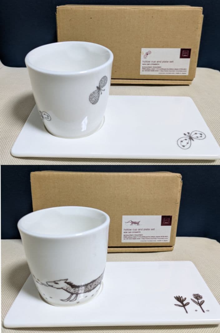 mina perhonen✕mountain mountain カップ&プレート