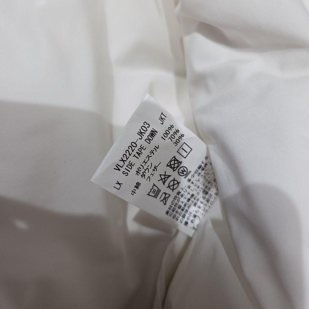 Twelve Lux フード付きダウンジャケット ホワイト