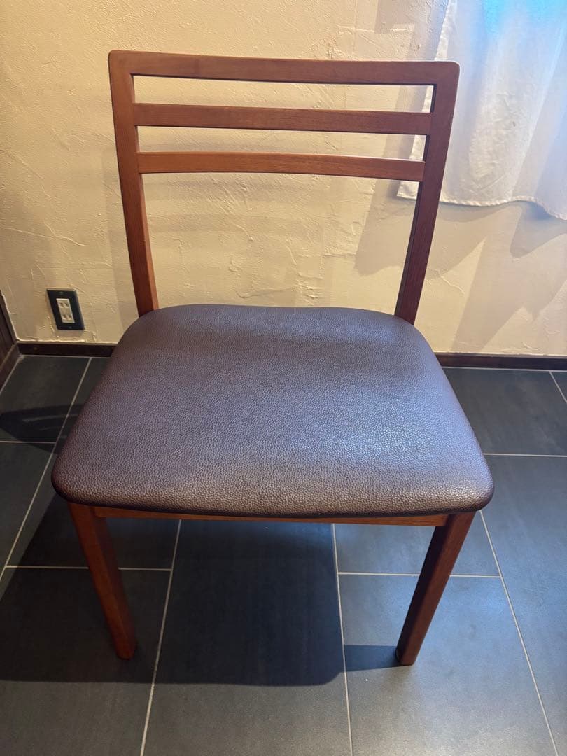 F)スコービー？　デンマーク　北欧　ダイニングチェア