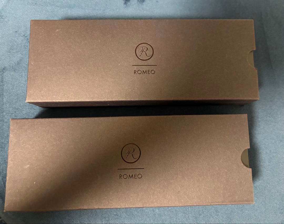 Romeo No.3 ボールペン/ダークグレー&レッド/２本セット