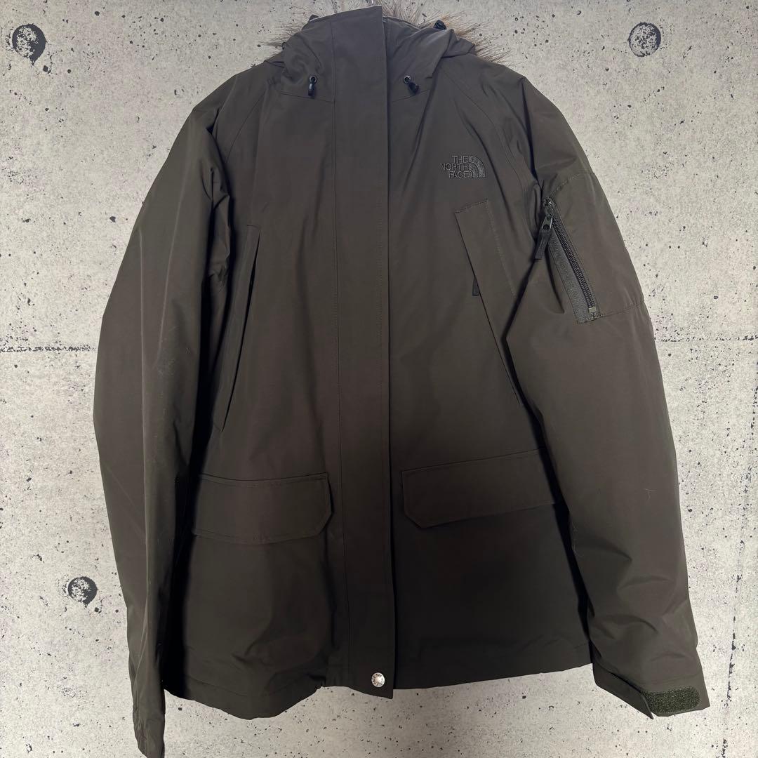 THE NORTH FACEザノースフェイス ダークグリーン マウンテンパーカー