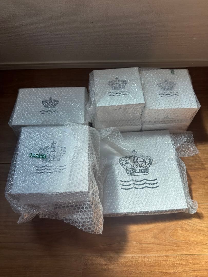 ロイヤルコペンハーゲン ブルーフルーテッド ハーフレース他　全13点まとめ売り