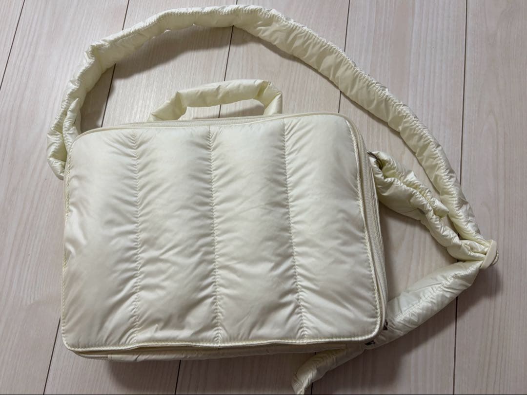 Calin カラン　マザーズバック　アイボリー