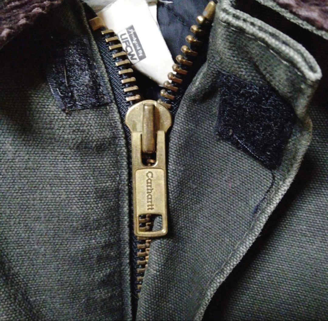 carhartt XL モスグリーン　トラディショナルジャケット