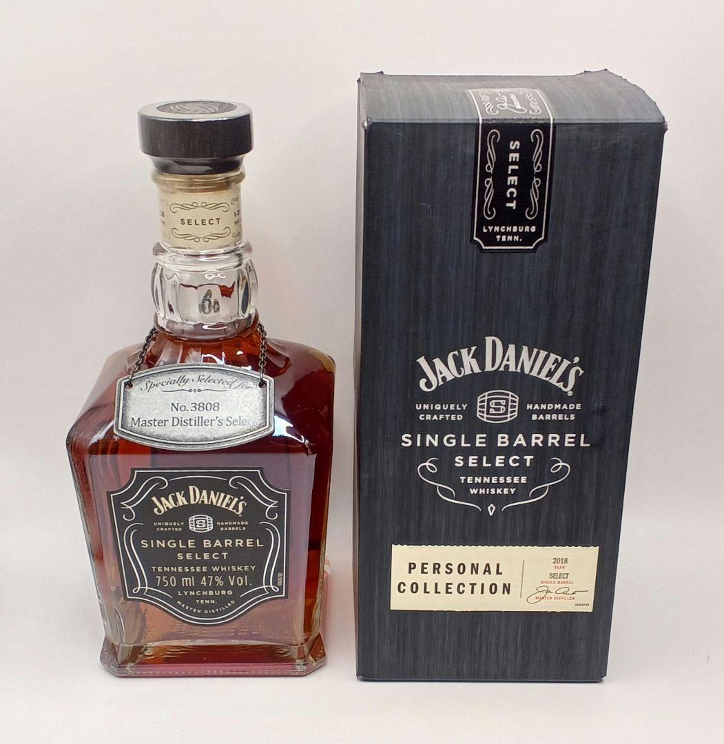 ジャックダニエル　シングルバレル　セレクト　パーソナルコレクション　NO3808