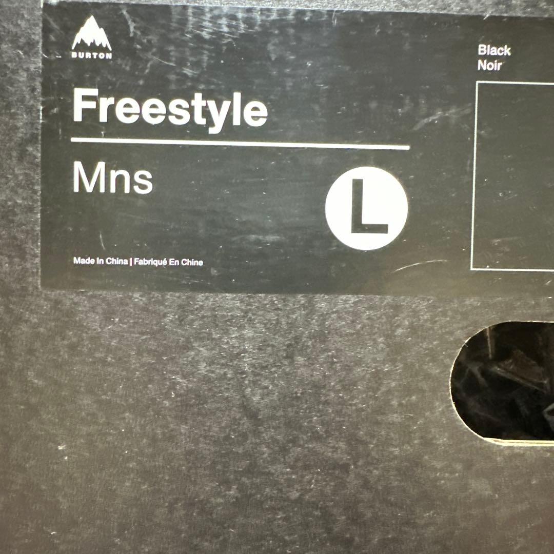 BURTON FREESTYLE ビンディング Lサイズ ブラック 新品未使用