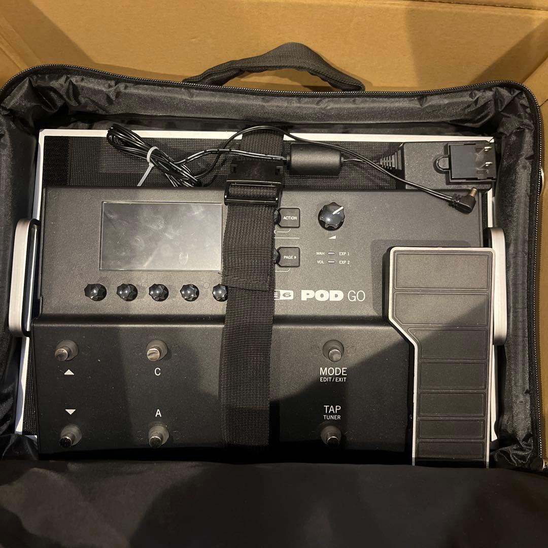 Line 6 POD GO エフェクター ケース付き