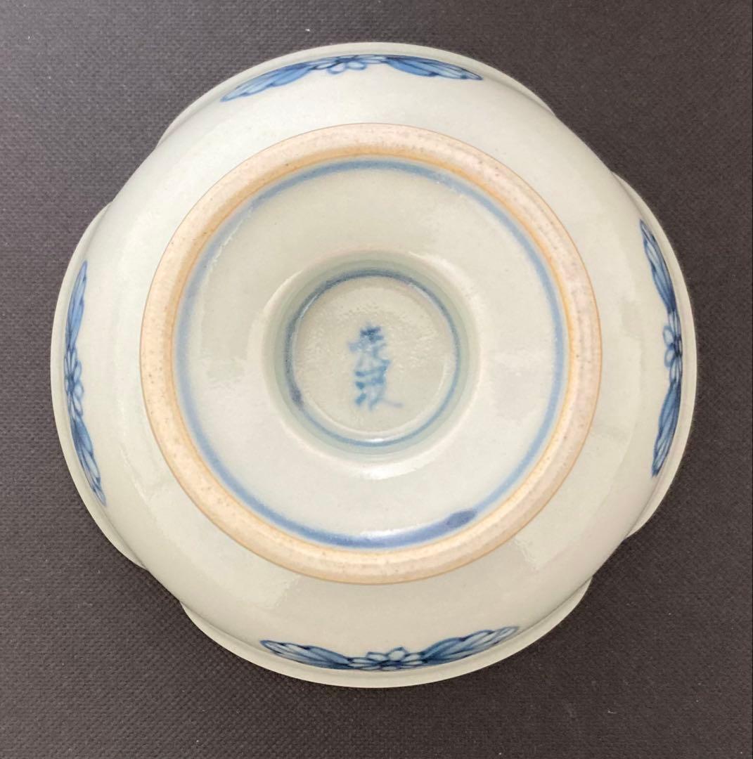 佐藤走波（六代）染錦花文　デザート皿　3客