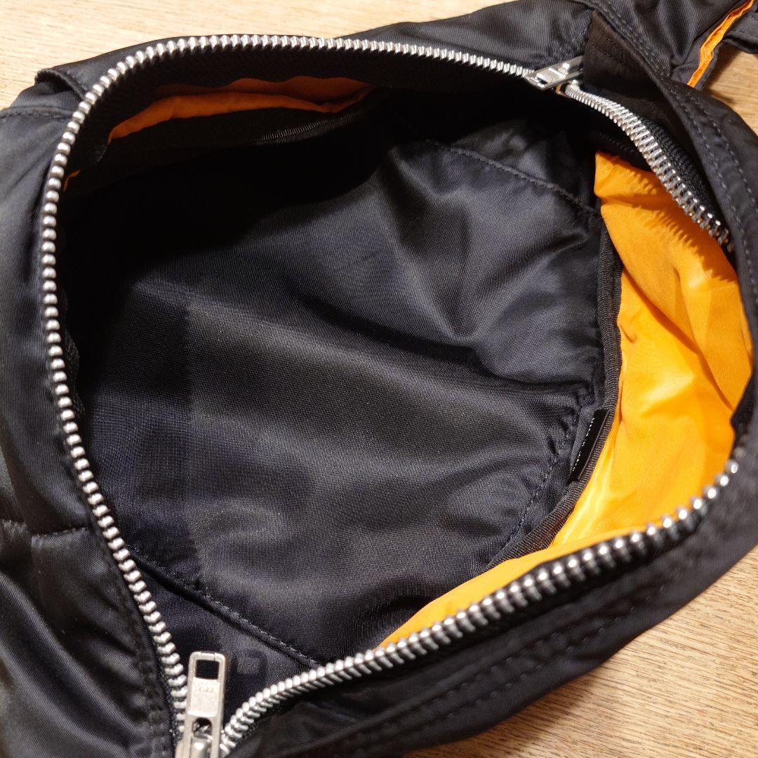 【美品廃盤ポーター】タンカー ウエストバッグL ブラック 日本製 送料込