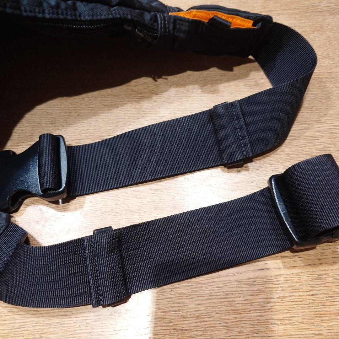 【美品廃盤ポーター】タンカー ウエストバッグL ブラック 日本製 送料込