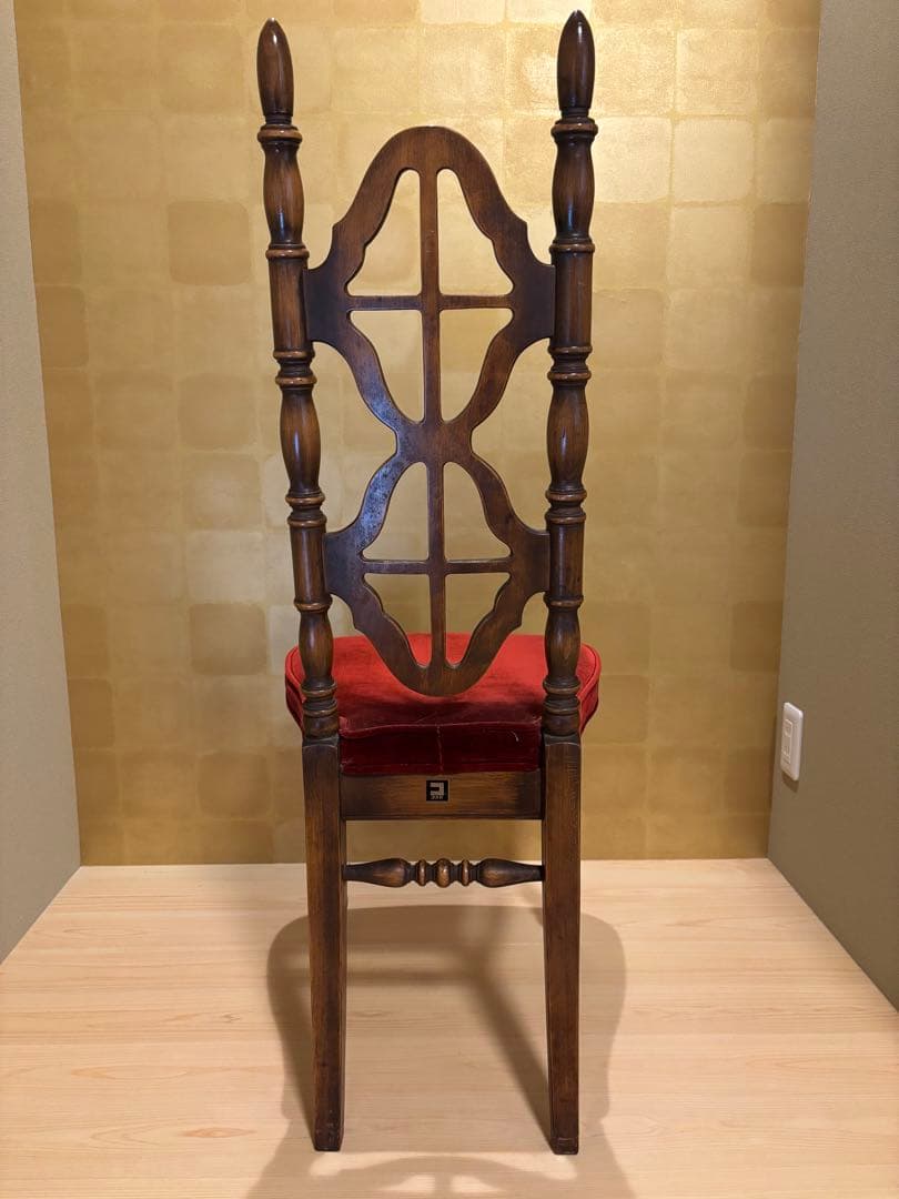 ※更新！アンティーク家具 椅子 木製 ベロア 洋風 ヴィンテージチェア　コスガ