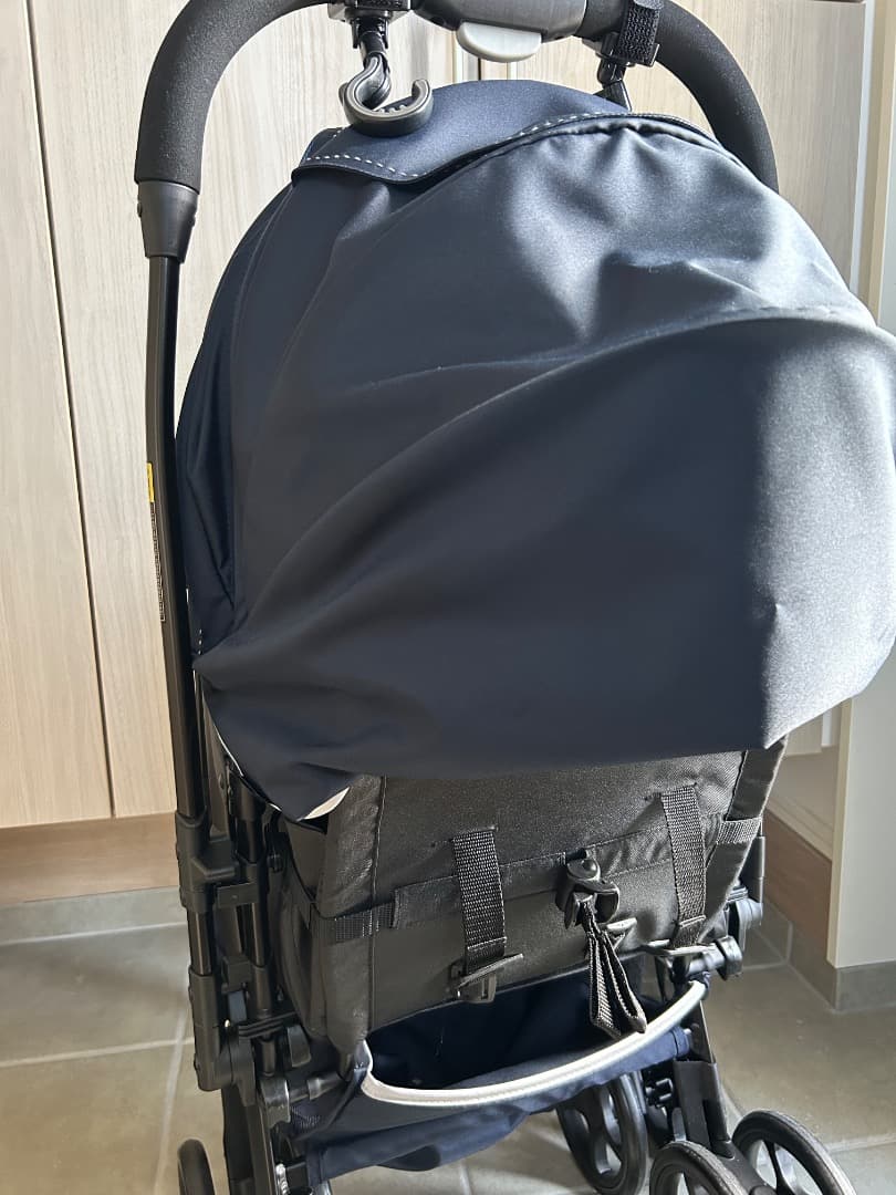 【美品‼️】12/15まで値下げ中！ベビーカー　デヨーネレジェe ネイビー　A型