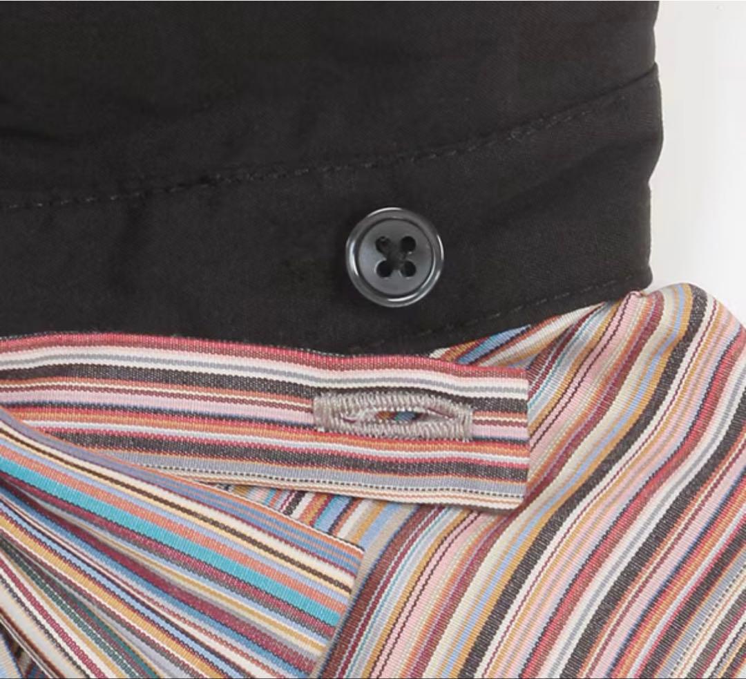 Paul Smith JUNIOR シグネチャーストライプ半袖ワンピース