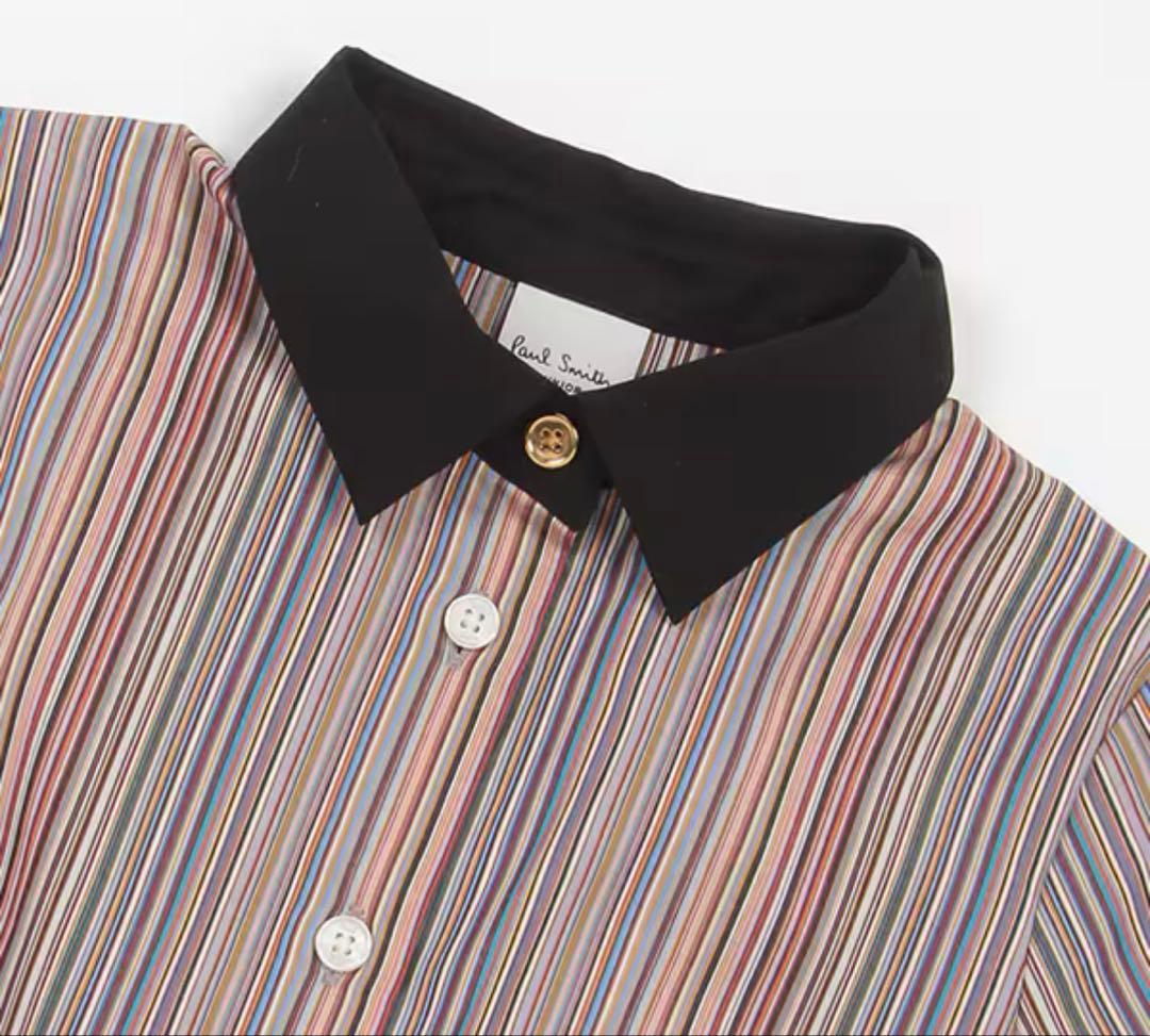 Paul Smith JUNIOR シグネチャーストライプ半袖ワンピース