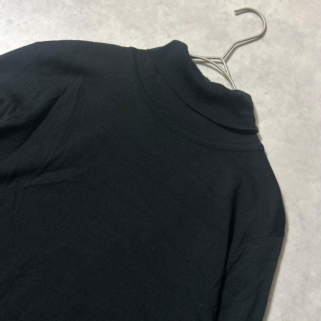 未使用タグ付き✨ジョンスメドレー タートルネックニット メリノウール 現行タグ