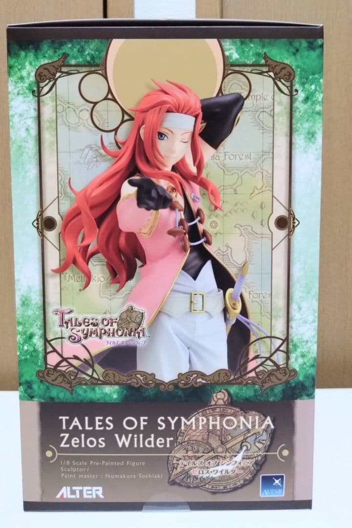 【未使用】テイルズオブシンフォニア ゼロス・ワイルダー フィギュア