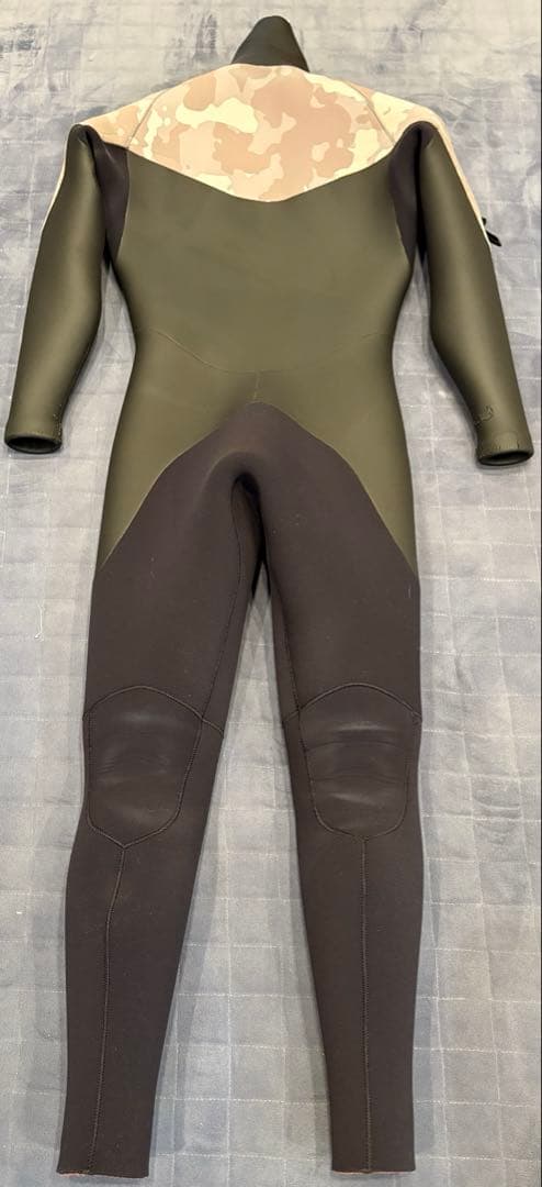 Mellow セミドライ ロングチェストZIPフルスーツ 5mm/3mm