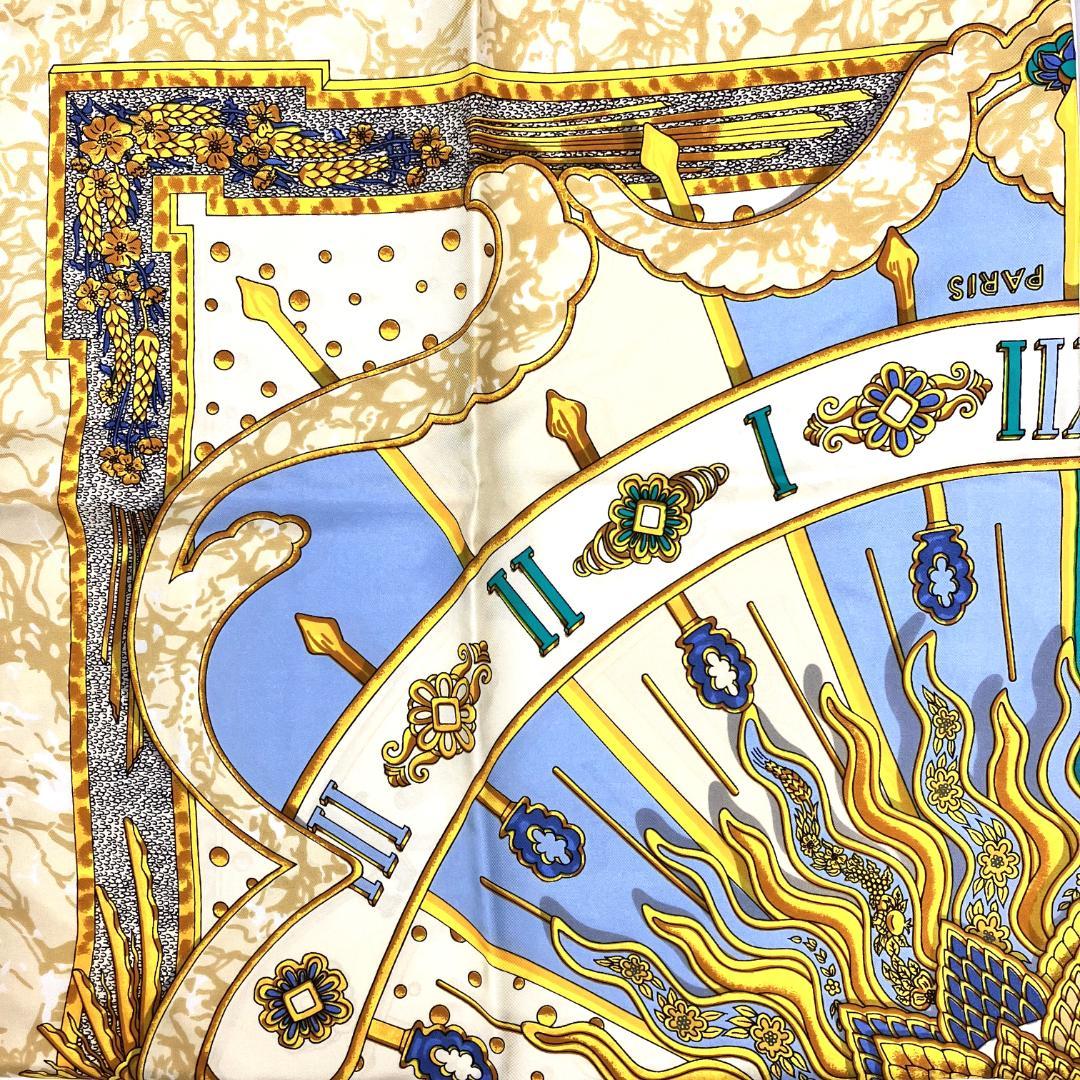 HERMES エルメス カレ90 CARPE DIEM シルク スカーフ