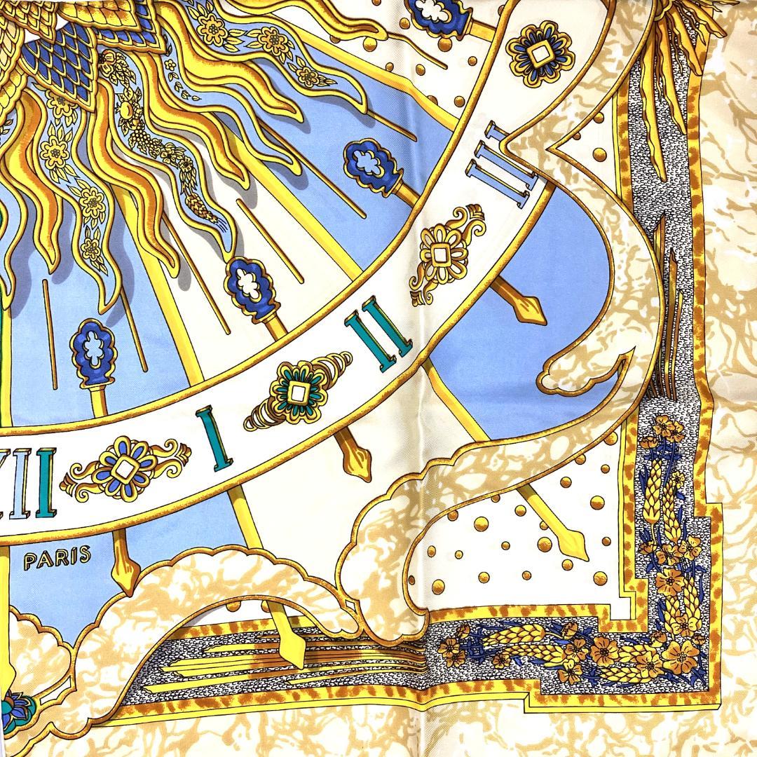 HERMES エルメス カレ90 CARPE DIEM シルク スカーフ