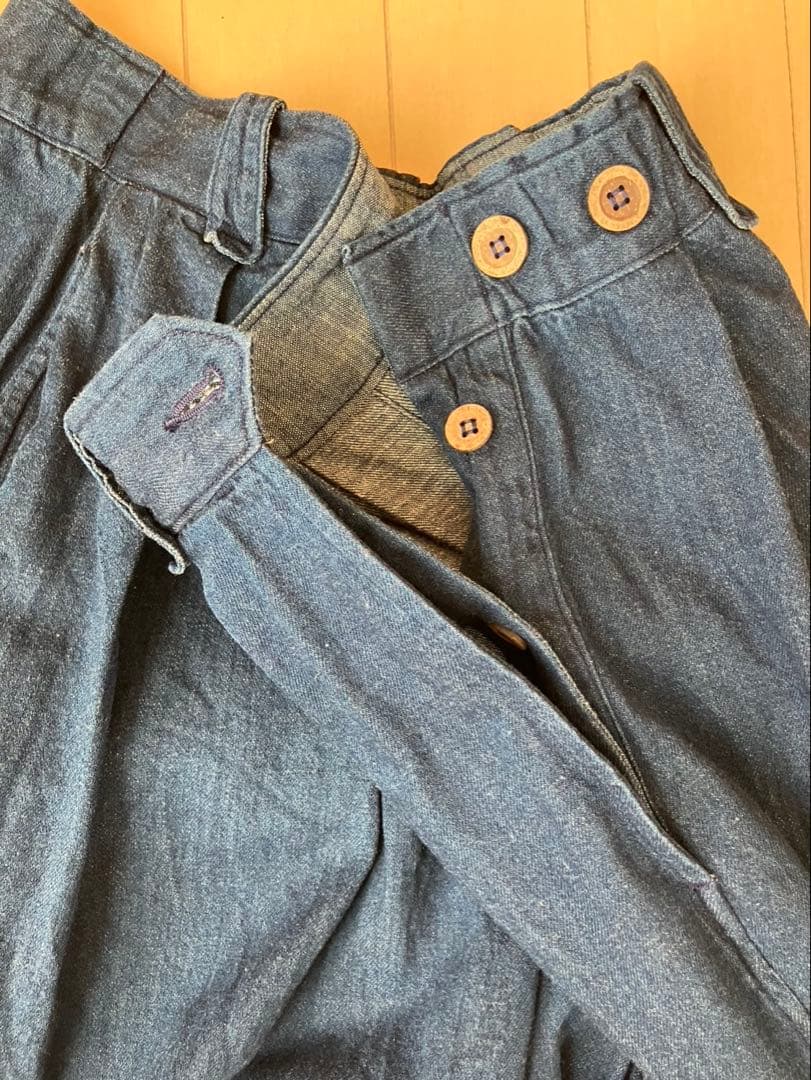 45R デニム バルーンパンツ