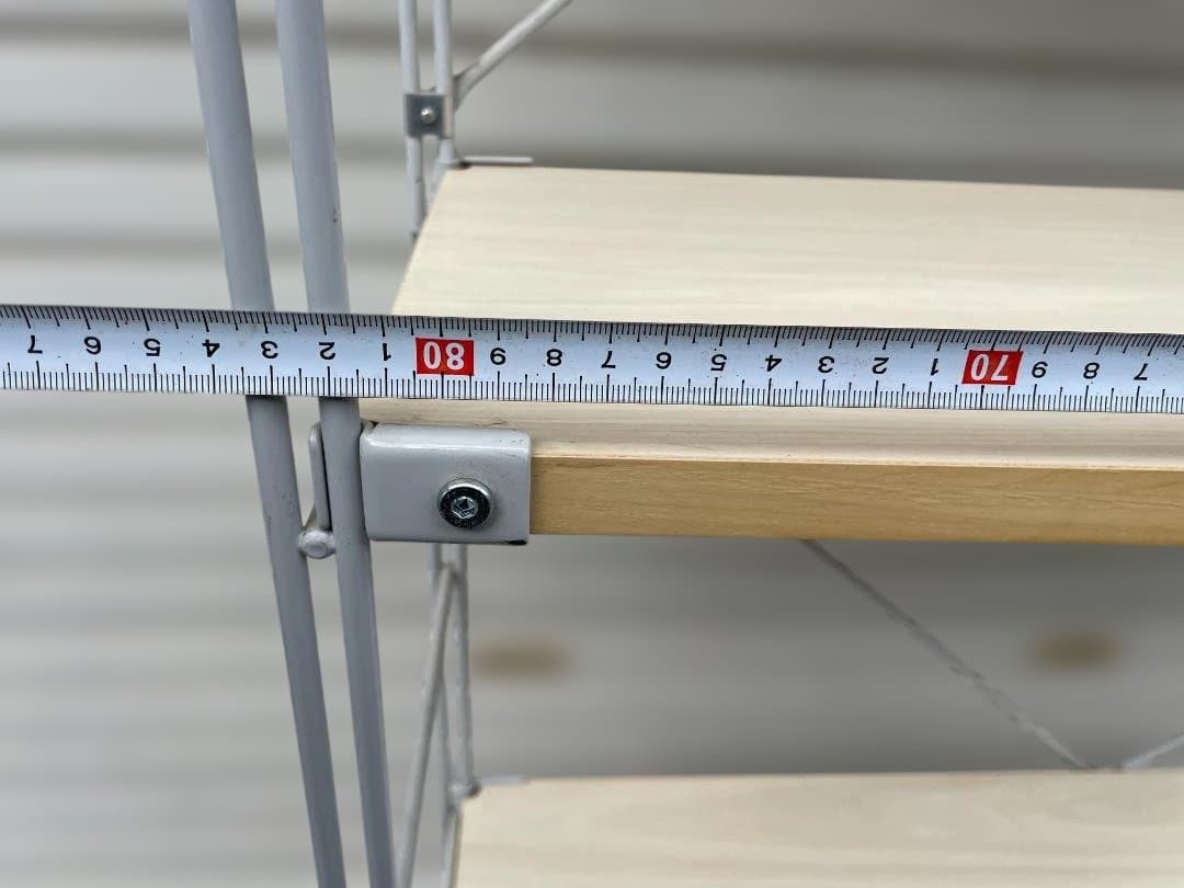 ★ MUJI 無印良品 スチールユニット シェルフ H176xW84xD25cm