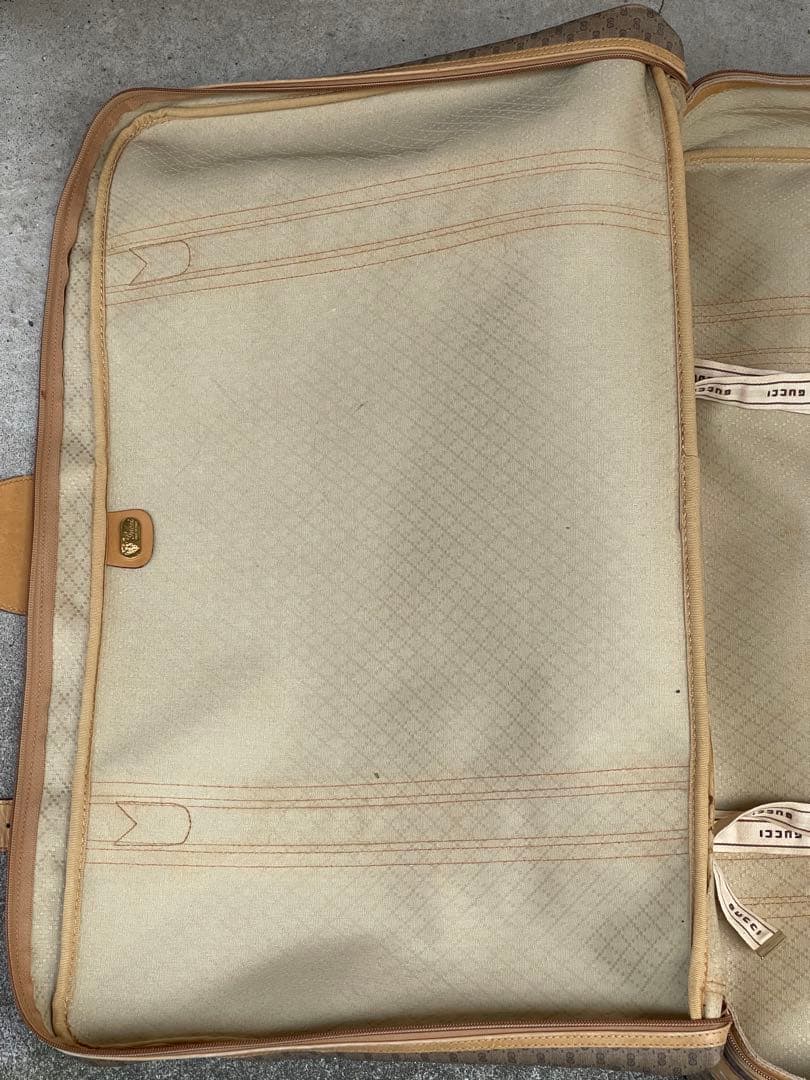 【希少品】オールドグッチ シェリーライン GGスプリーム トラベルバッグ