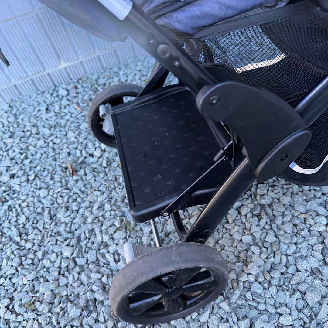 二人乗りベビーカー カトージ 二人でゴーDX デニム　KATOJI