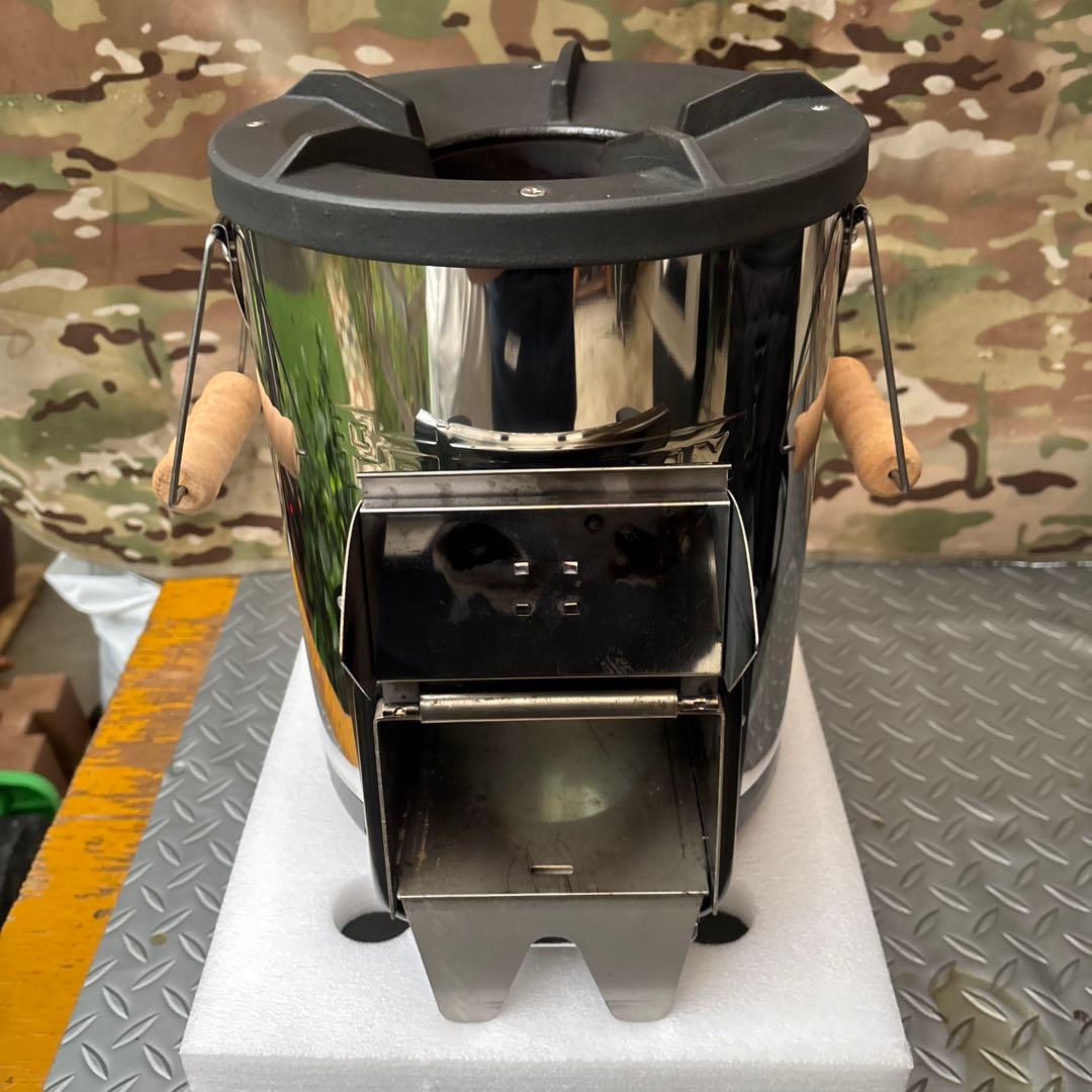 二次燃焼 Petromax ペトロマックス　ロケットストーブ　ケース付き