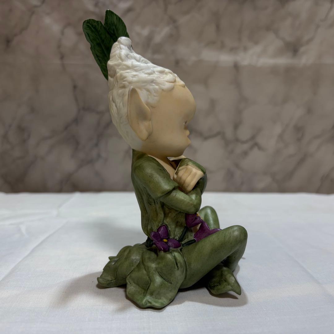 【希少】与勇輝　妖精　人形　陶器　ニングル　チュチュ