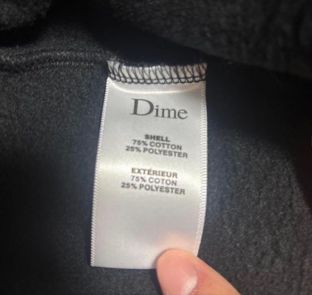 Dime ダブルジップパーカー
