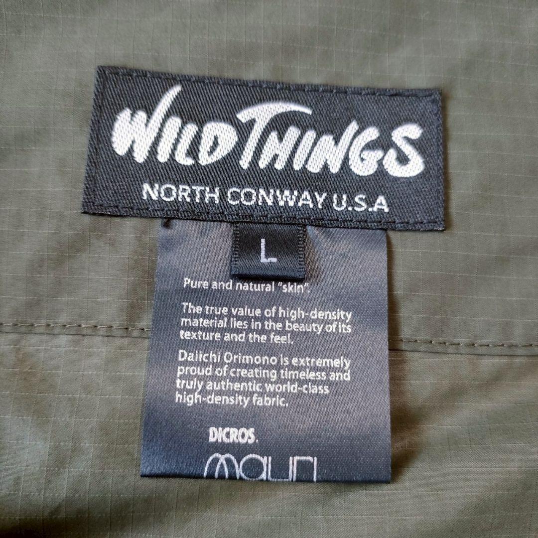 ワイルドシングス タクティカルリップコート オリーブ Lサイズ