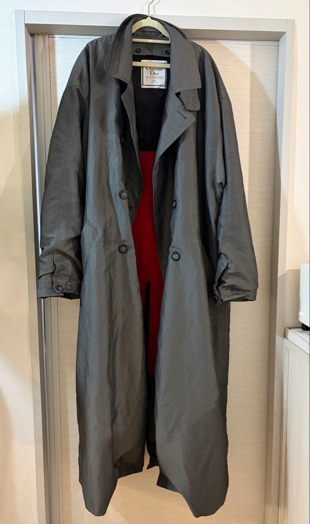 ChristianDior LE CONNAISSEUR トレンチコート グレー