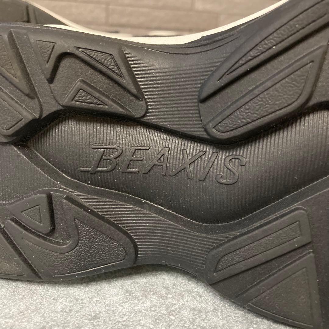 BEAXIS ビーアクシス ウエイトコアスニーカー AZ-808 厚底 黒 M