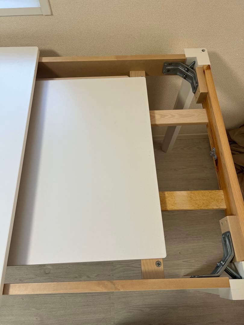 【最終値下げ】IKEA EKEDALENダイニングテーブル　ホワイト