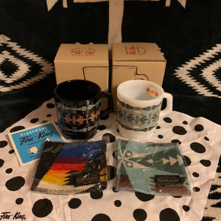 Fire-King × PENDLETON スタッキングマグ 第二段