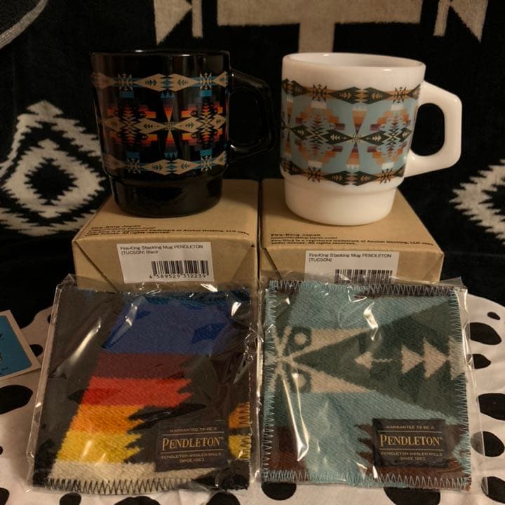 Fire-King × PENDLETON スタッキングマグ 第二段