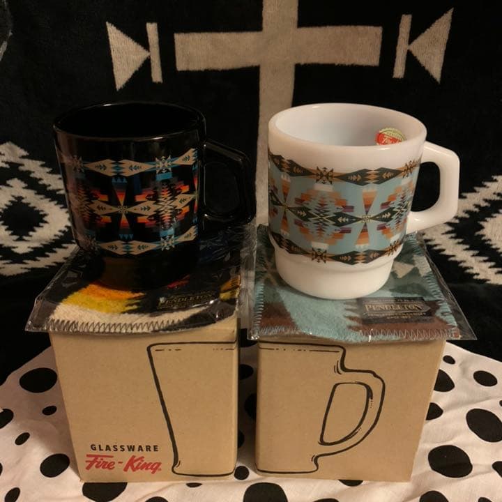 Fire-King × PENDLETON スタッキングマグ 第二段