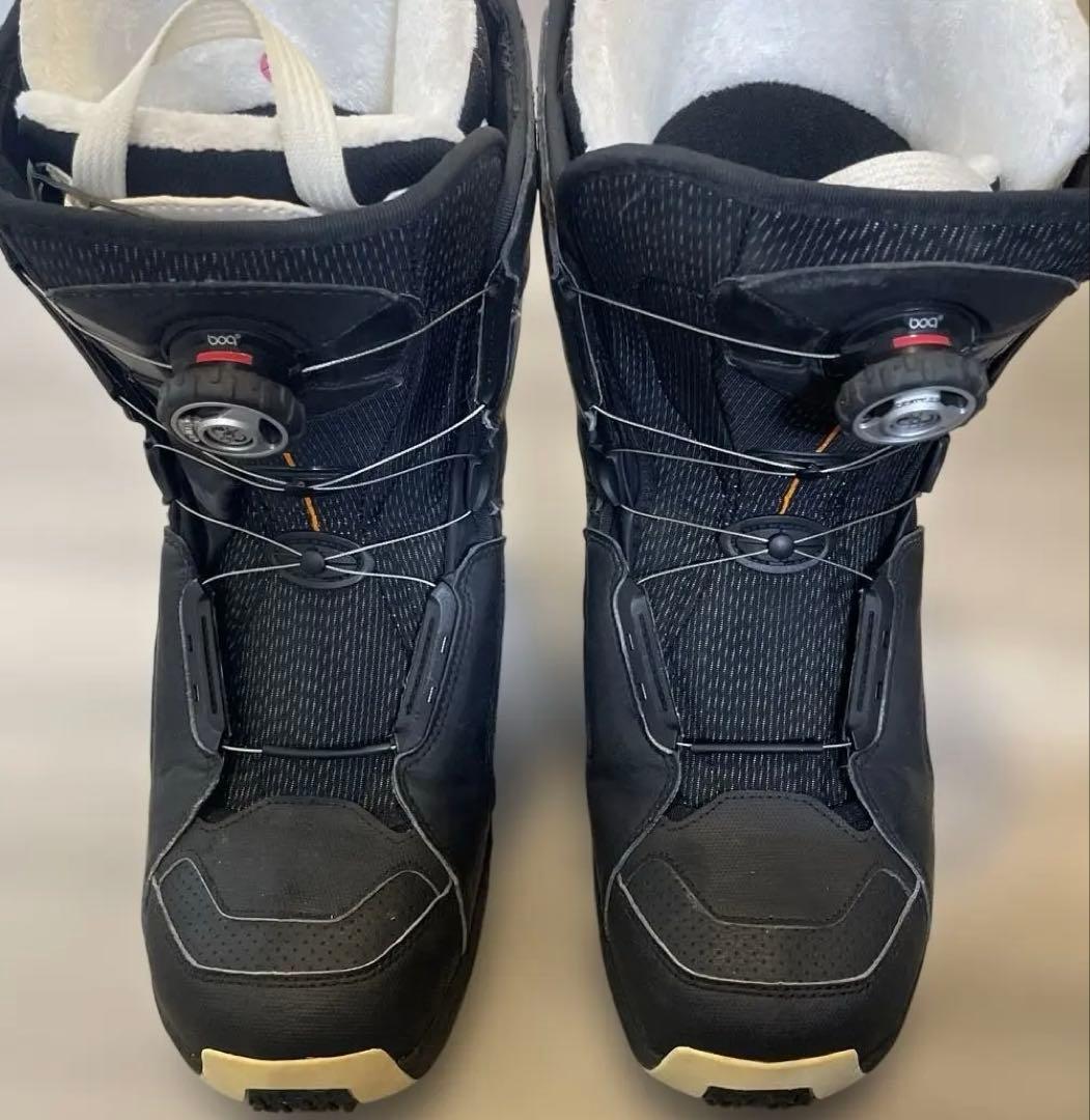サロモン BOAシステム スノーボードブーツ 男性用 ブラック 28㌢