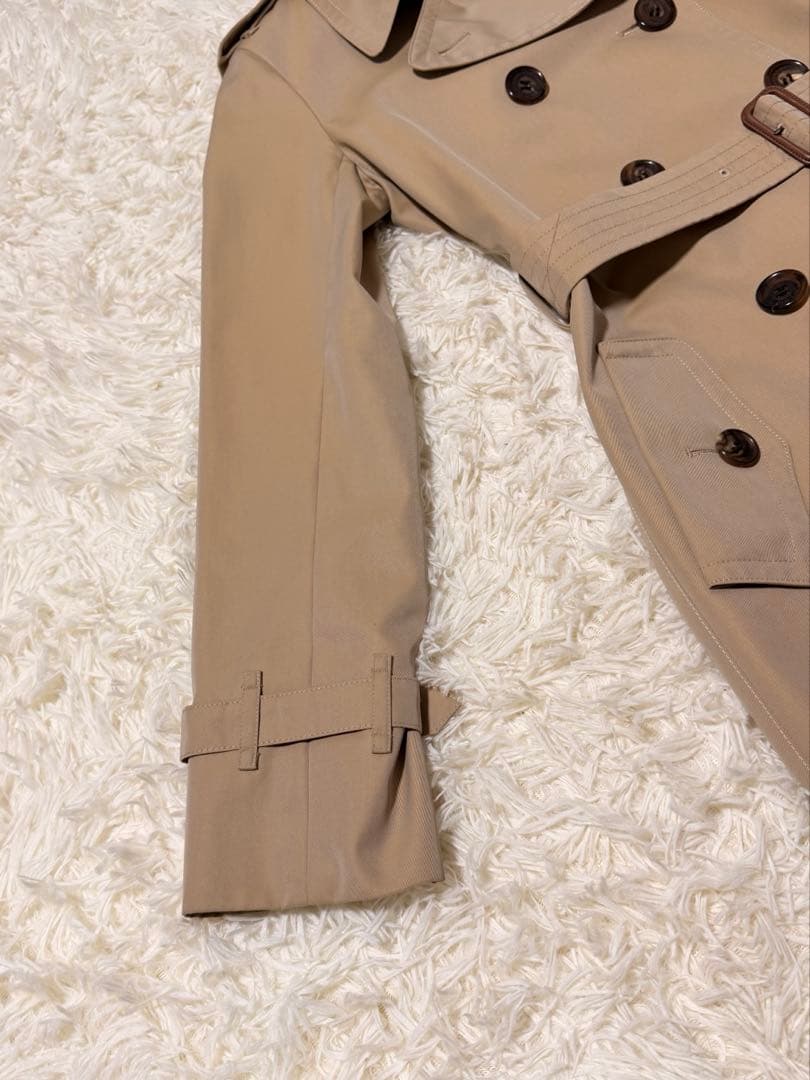 しめじさん専用　バーバリーロンドン　トレンチコート　メガチェック　ハニーベージュ