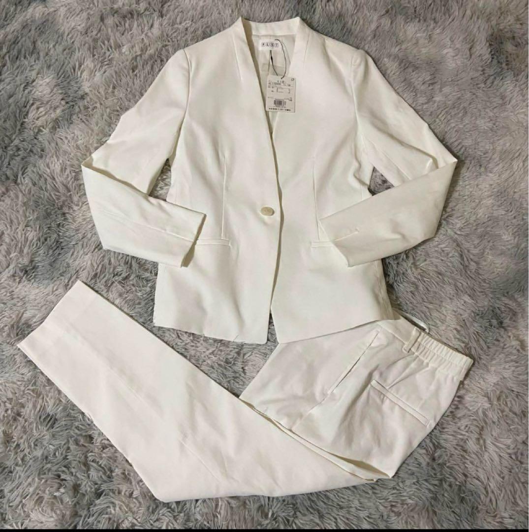 未使用品♡ PLST セットアップ　パンツスーツ　白　M