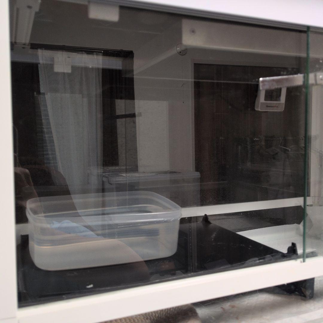 飼育 ケージ ＋ 暖突＋パネルヒーター＋サーモスタット