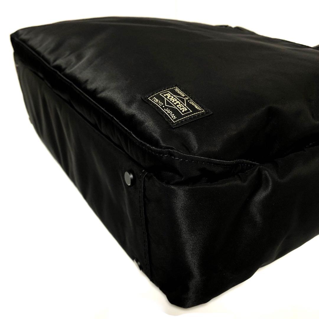 現行タグ✨未使用級 ポータ タイム トートバッグ A4可 大容量 黒 吉田カバン