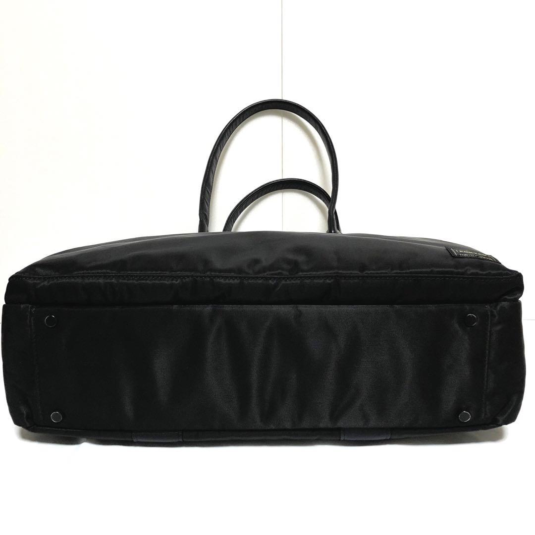 現行タグ✨未使用級 ポータ タイム トートバッグ A4可 大容量 黒 吉田カバン