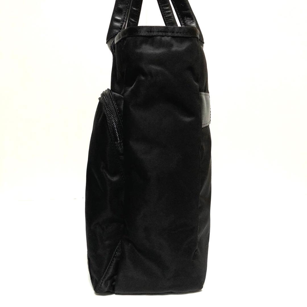 現行タグ✨未使用級 ポータ タイム トートバッグ A4可 大容量 黒 吉田カバン