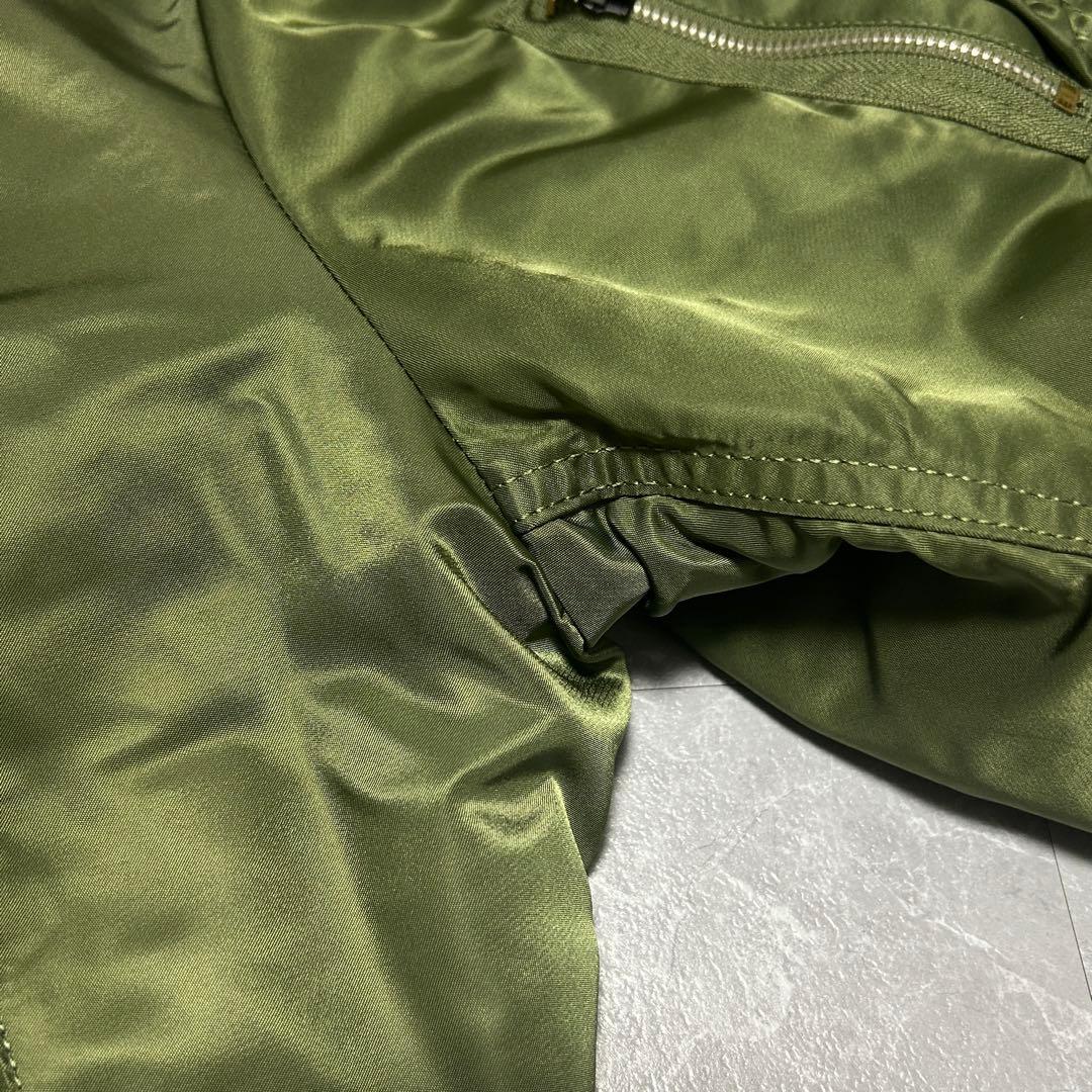 希少【ALPHA】MA-1 フライトジャケット CORE SPEC カーキ XL